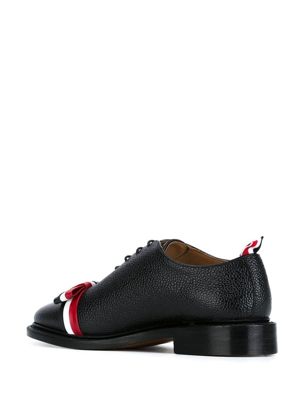 Rwb Bow Tab Lace-Up Leather Shoes