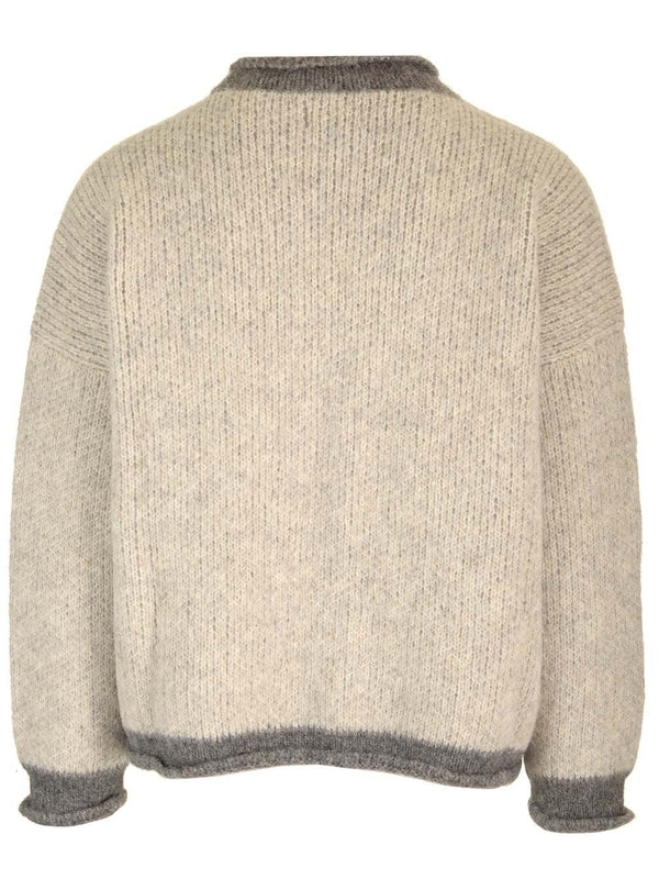 Graphic Jacquard Wool Knit