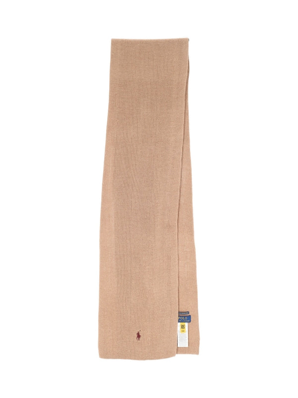 Polo Ralph Lauren Beige Wool Mufflers