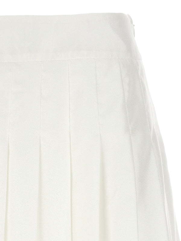 Casaway Silk
  Pleated Skirt