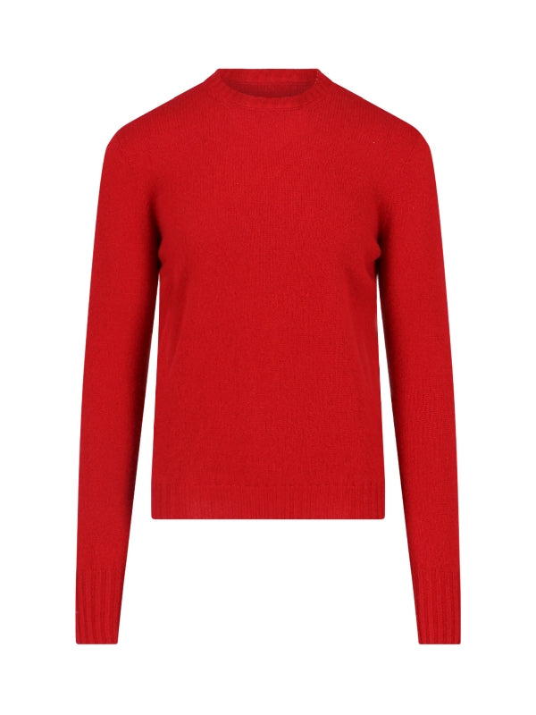 Crew Neck Cashmere Knit