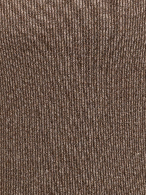 Z Zegna Brown Knitted