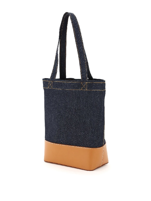 Axel Logo Denim Tote Bag - Jente