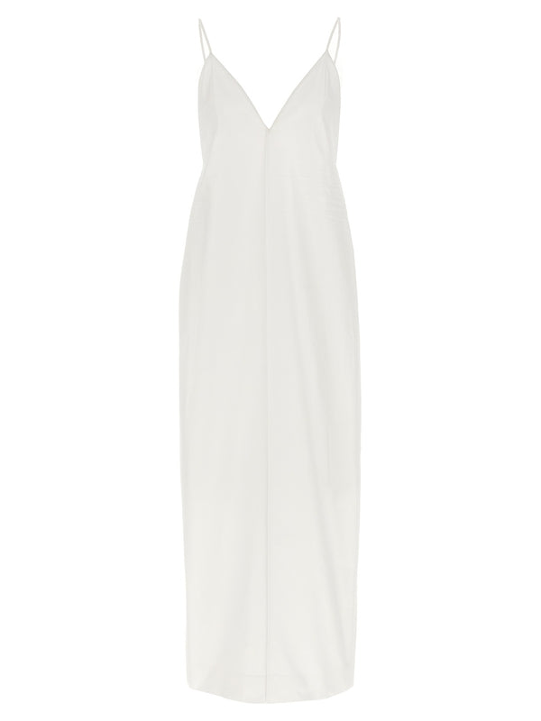 Back Button
  Sleeveless Long Dress