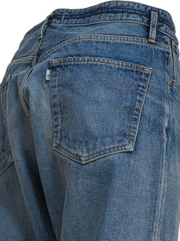 Nonnative Blue Denim Pants