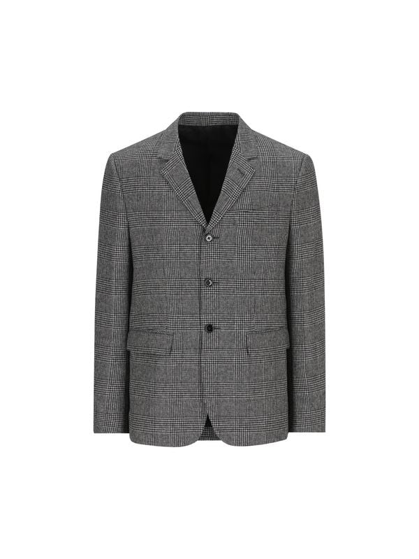 Check Pattern Wool Tailored
  Jacket