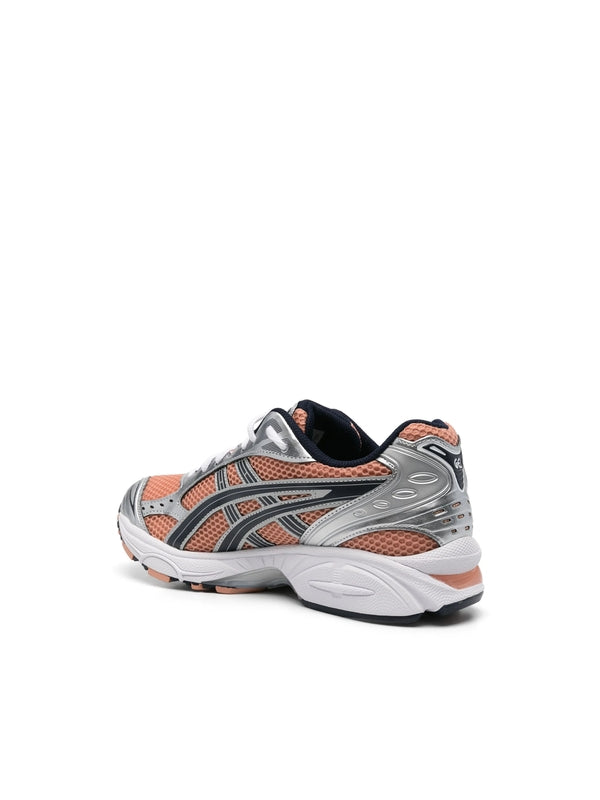 Asics Silver Orange Low Top Sneakers