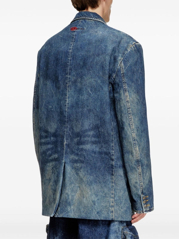 Single Breasted Denim Jacket