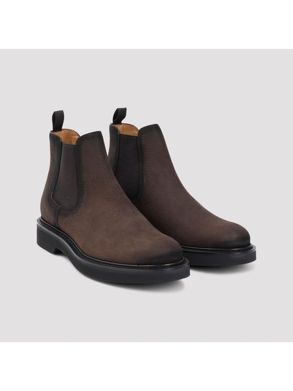 Suede Ankle Chelsea Boots