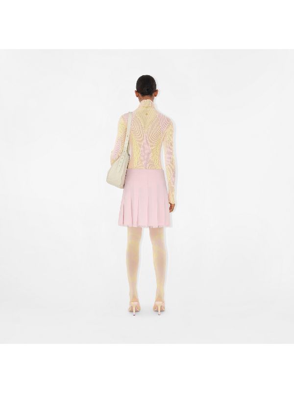 Argyle Cotton Silk Knit