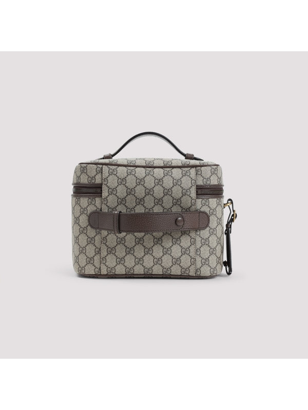 GG Logo Web Detail Toilet Pouch