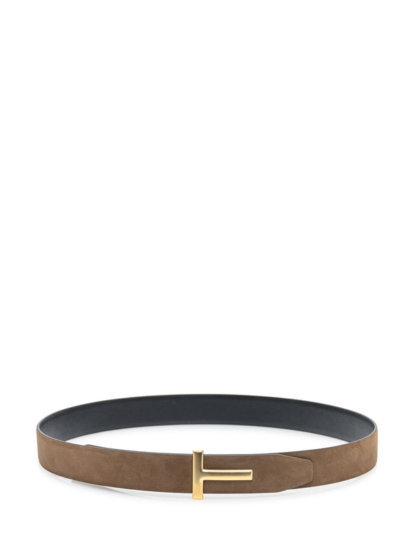 Tom Ford Brown Leather Belts