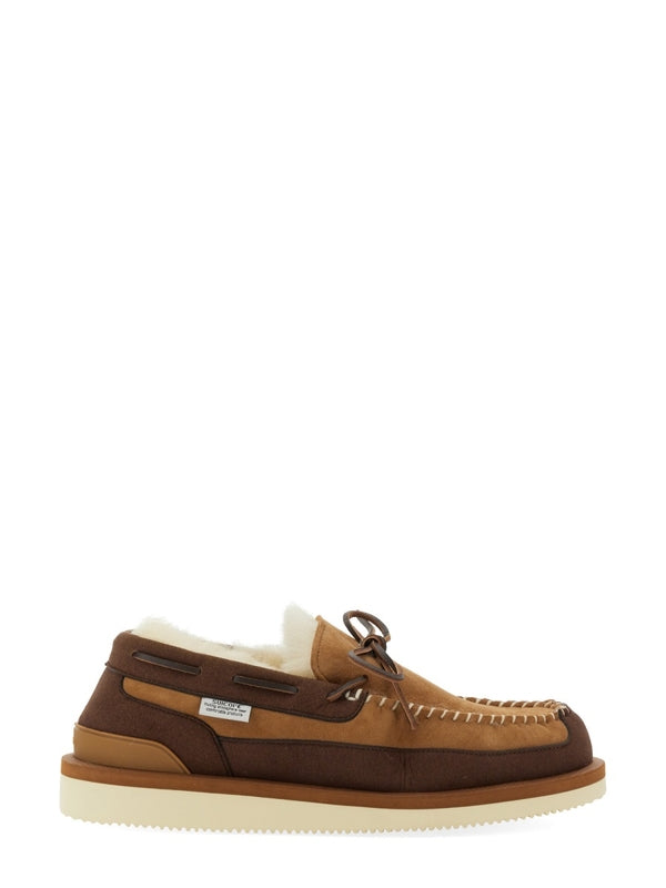 Suicoke Brown Driving Shoes