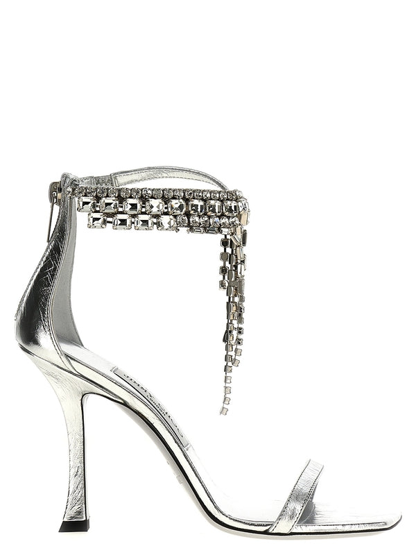 Verity Crystal
  Anklet Sandal Heel