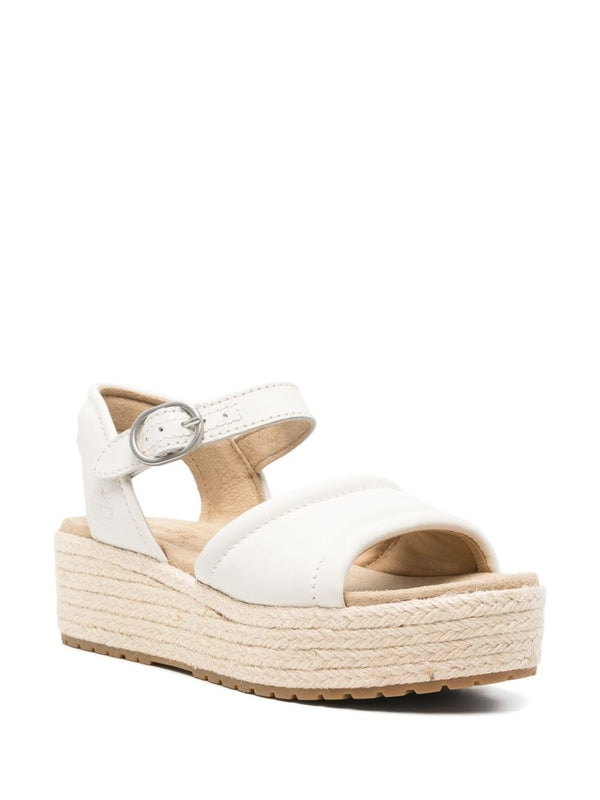 Timberland Beige Wedge Sandals