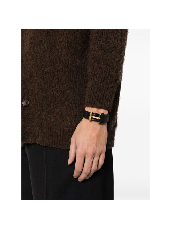 T Logo Buckle Calfskin
  Bracelet