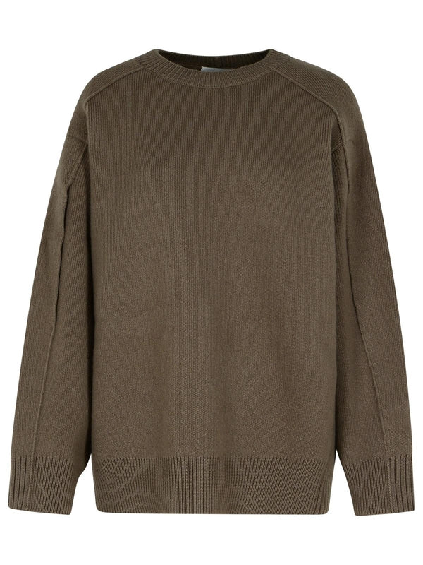 Wool Cashmere Crew Neck Knit