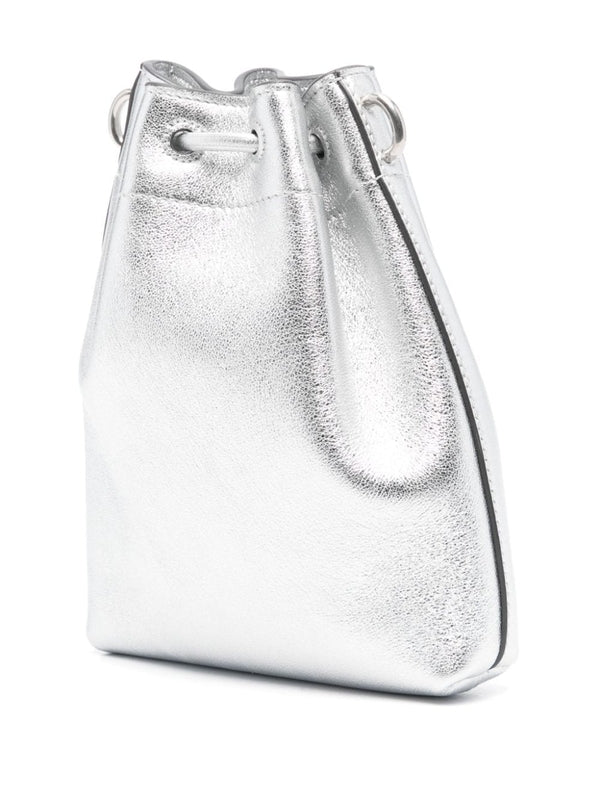 Bon Bon Leather Bucket Bag