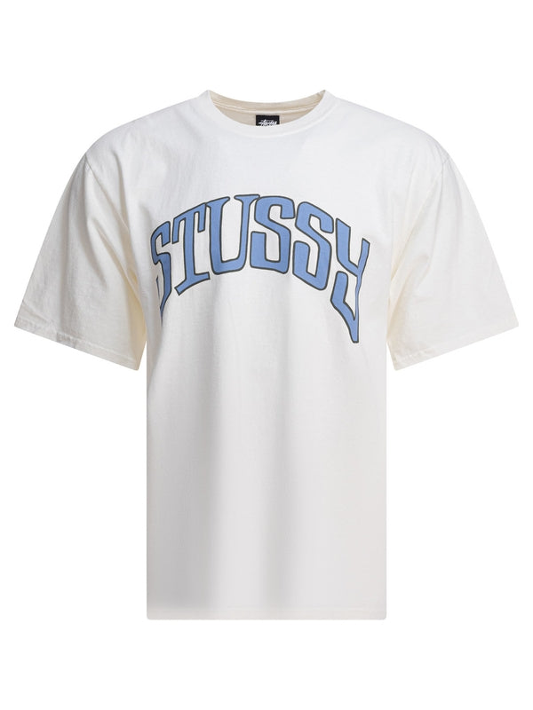 Stussy White Half Sleeve