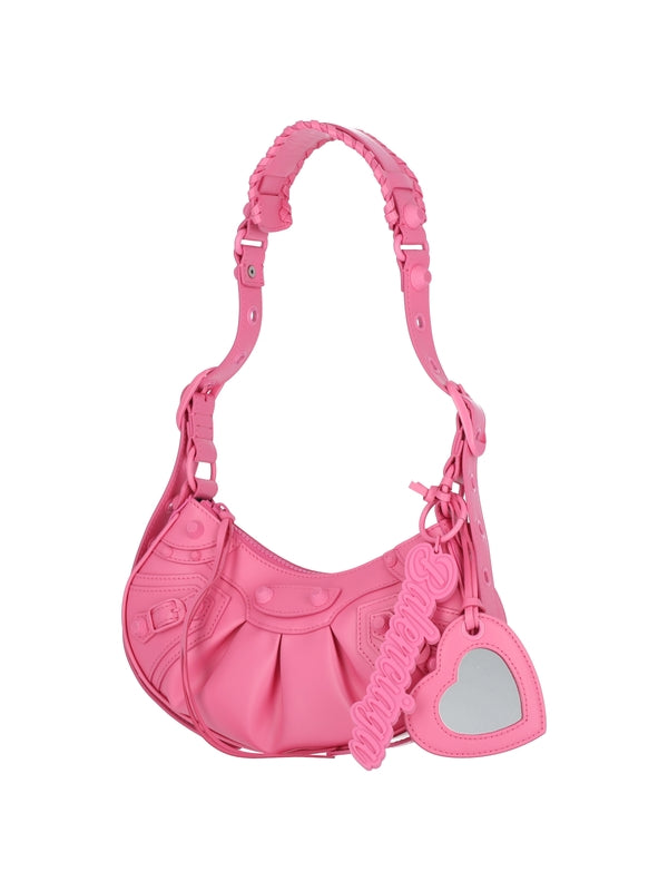 Balenciaga Le Cargol Xs Pink Crossbody & Shoulder Bags
