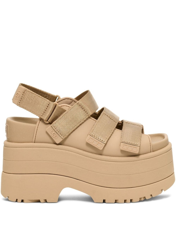 Goldenrise Strap Wedge Sandals
