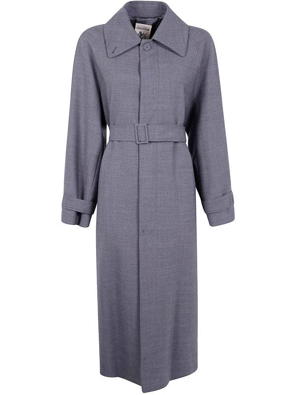 Semi-Couture Gray Trench Coat