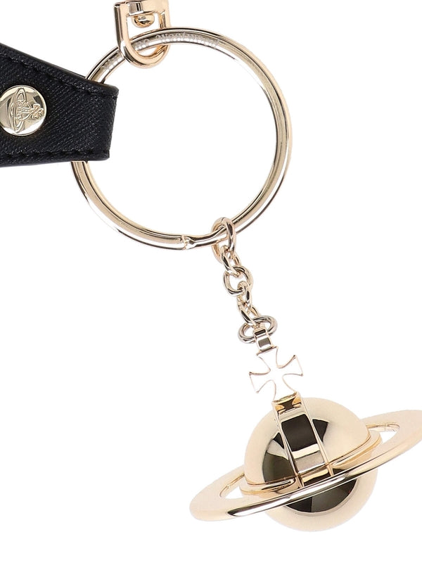 Orb Logo Charm Keyring