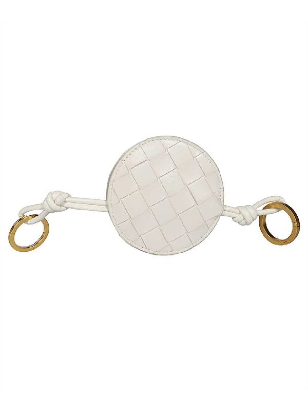 Intrecciato Round Keyring