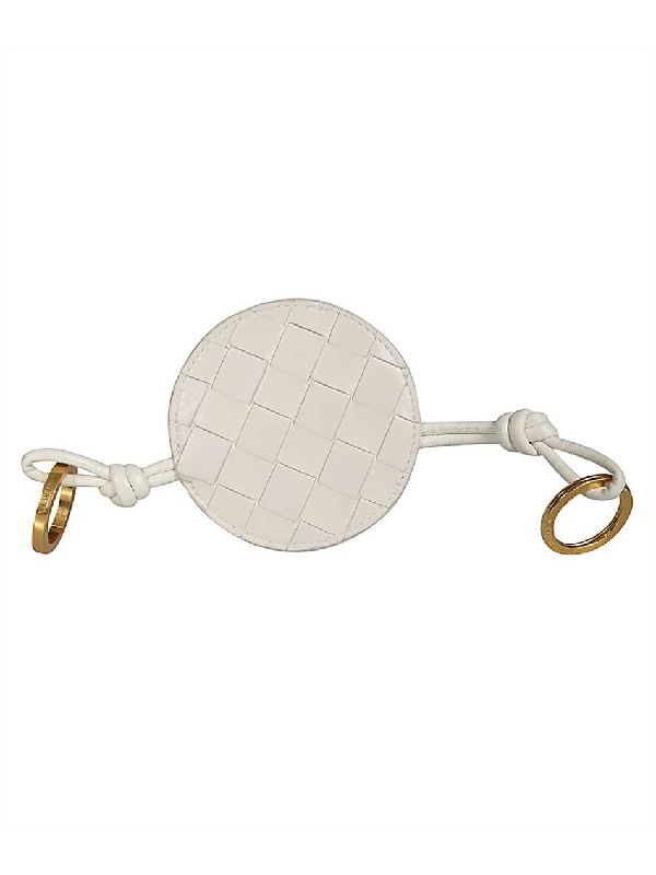 Intrecciato Round Keyring