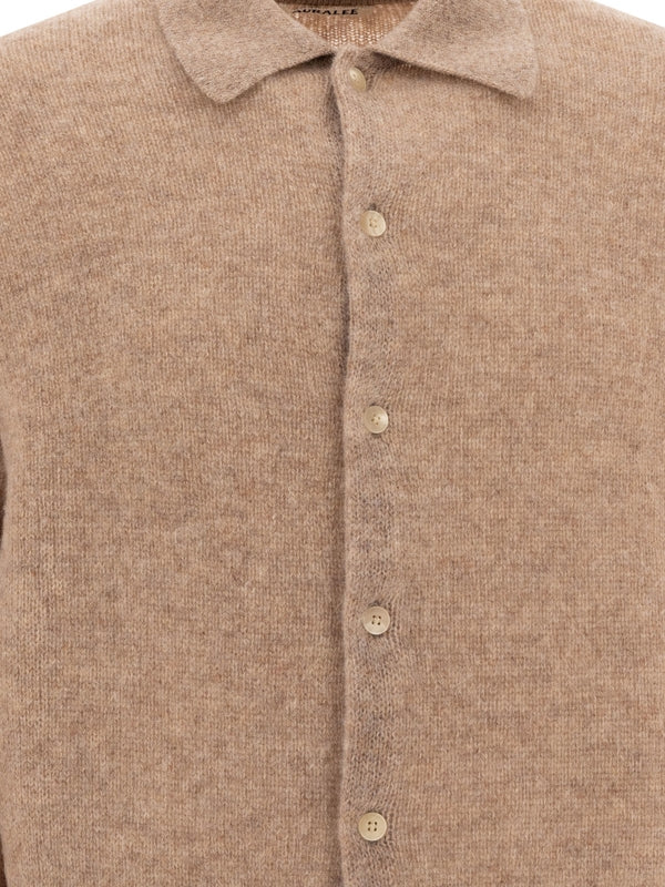 Wool Cashmere Knit Shirt