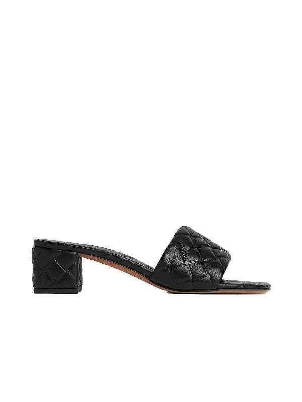 Amy Soft Nappa Leather Mule Heel