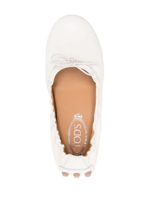 Bow Bubble Ballerina Driving Shoes