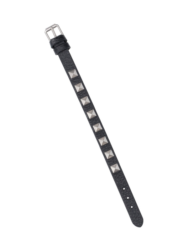 Rockstud Leather Bracelet