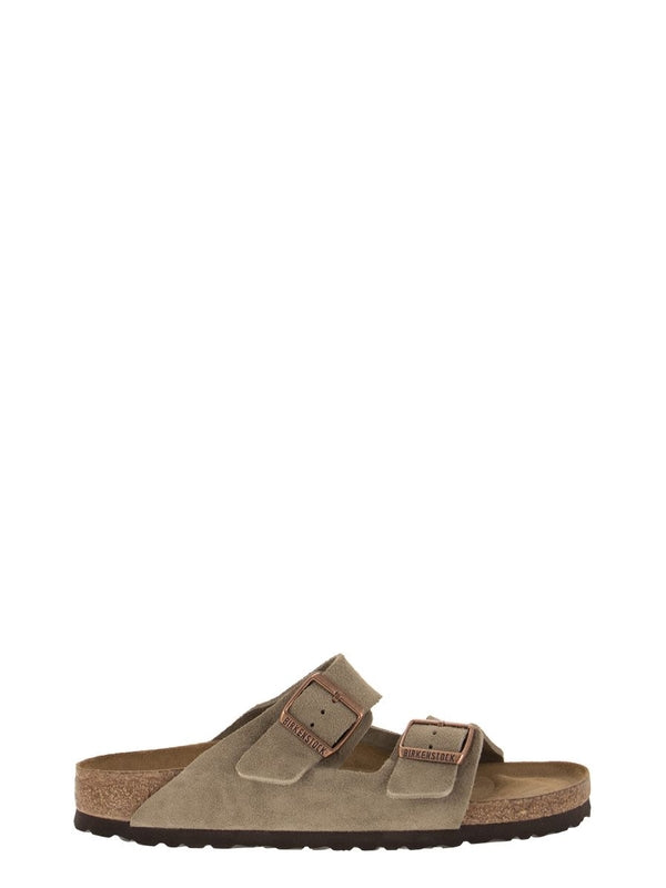 Arizona Strap Suede Sandals