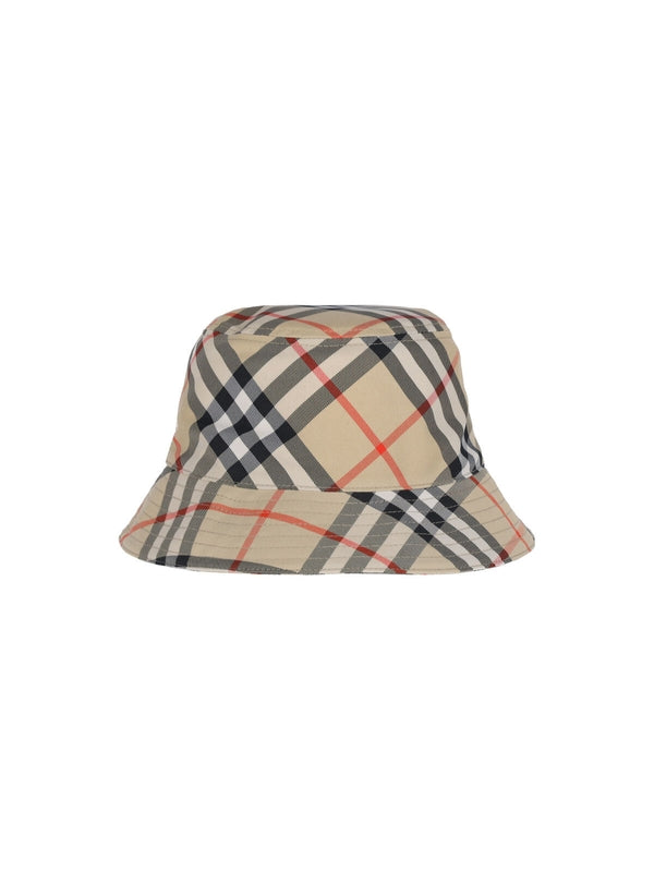 EKD Check Pattern Bucket Hat