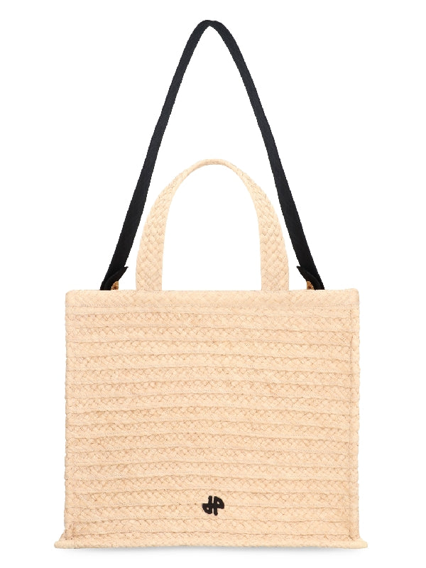 Woven Raffia Tote Bag