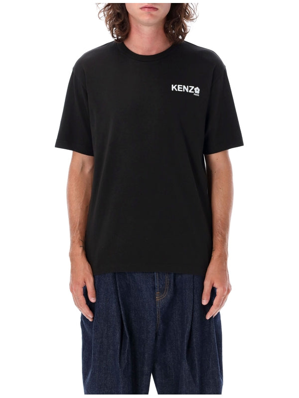 KENZO - Bokeh 2.0 Chest Logo Short Sleeve T-Shirt - Jente
