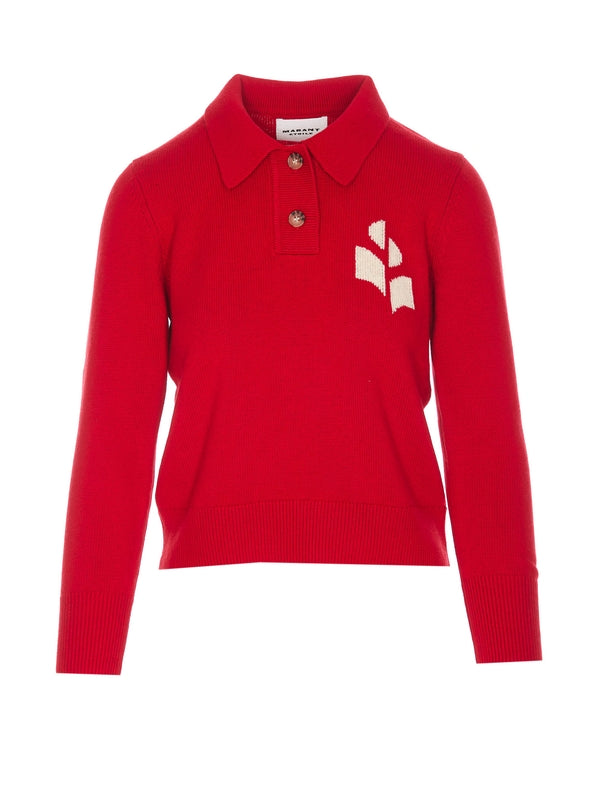 Isabel Marant Etoile T-shirts and Polos Red Polo Shirts