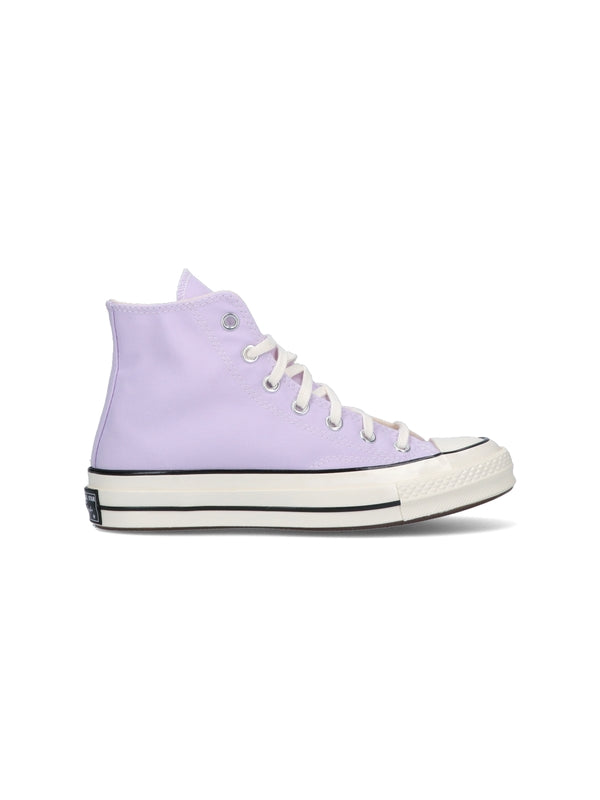 Converse Purple High Top Sneakers