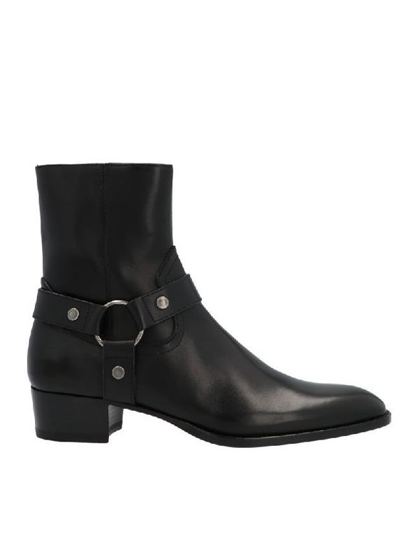 Wyatt Harness Strap Ankle Boots