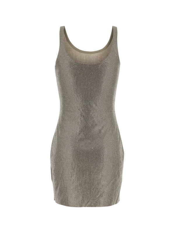Alexanderwang Silver Mini Dress