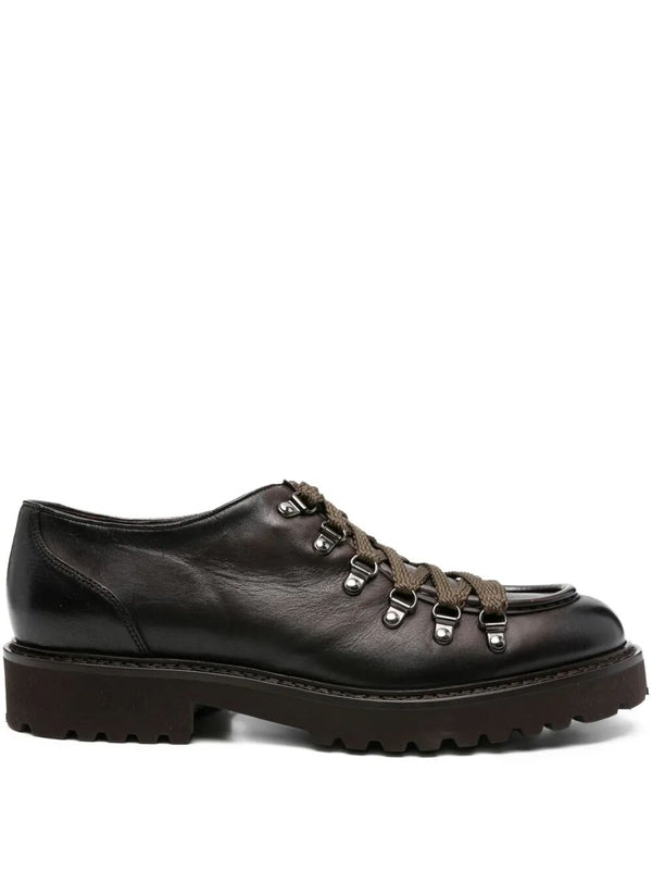 Ducals Brown Lace-Up Shoes