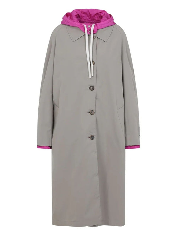 Single-Breasted Reversible Trench Coat