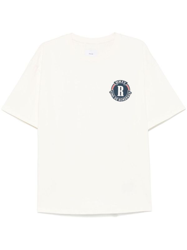 ロゴプリントコットンTシャツ