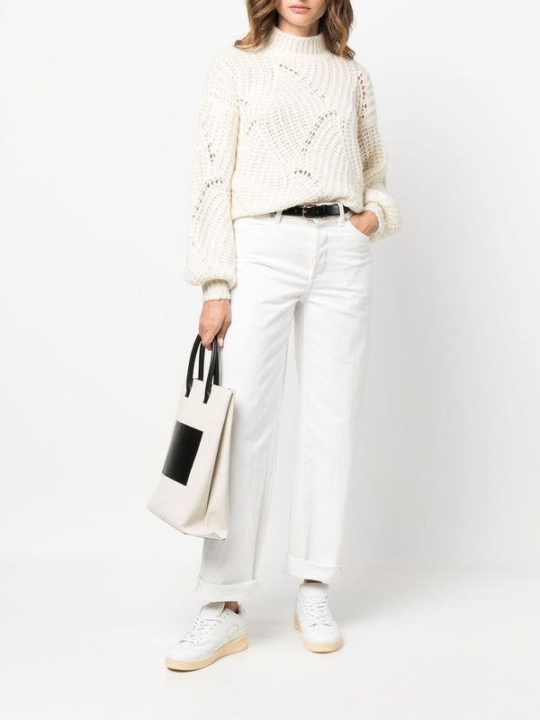 Agnona Ivory Knitted