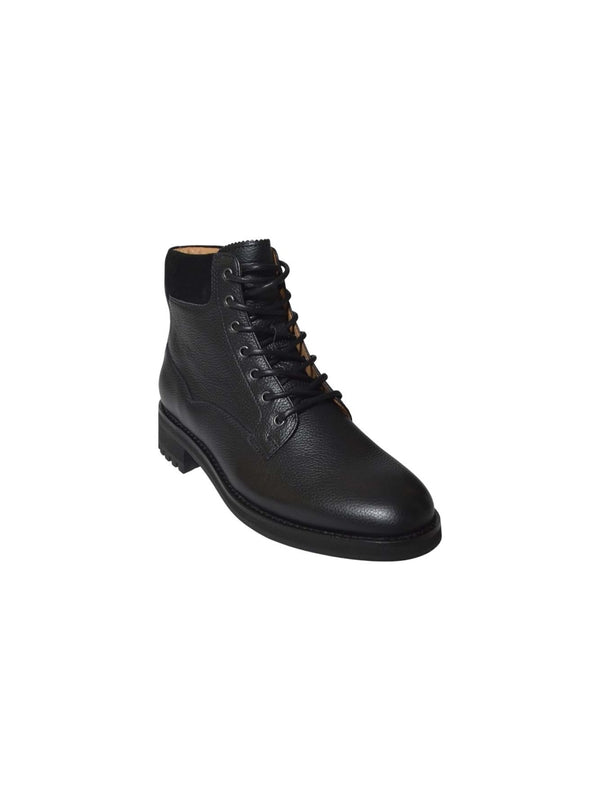Polo Ralph Lauren Black Lace-Up Boots