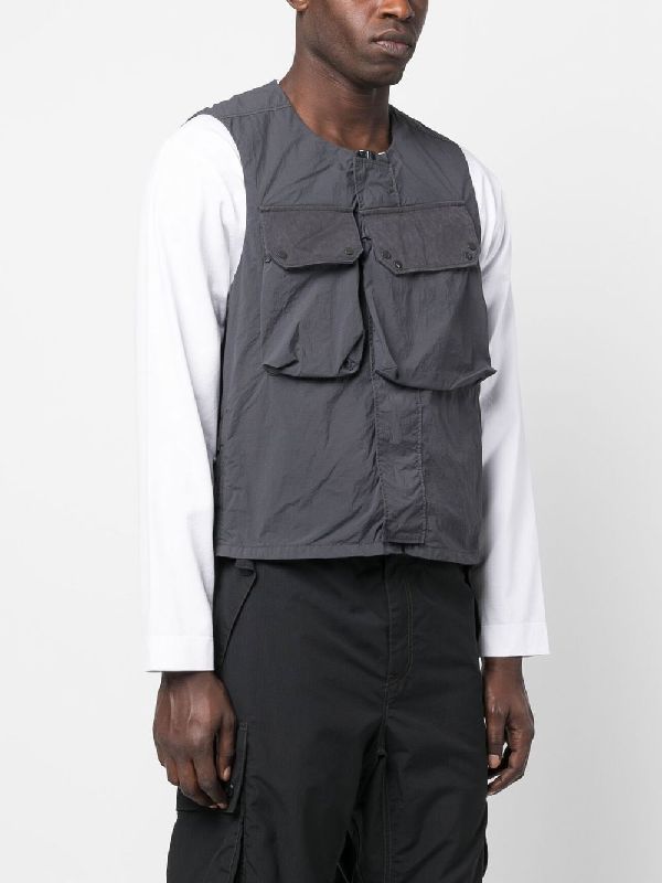 Maxi Pocket Detail Tech Vest