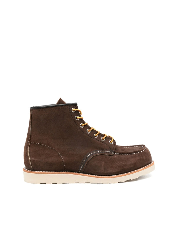 Red Wing Brown Lace-Up Boots