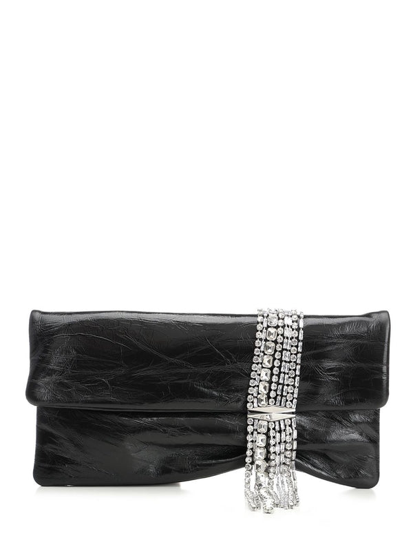 ZANDRA Satin Clutch Bag