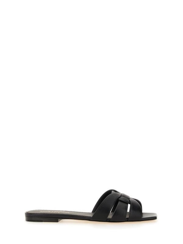 Saint Laurent Black Slides